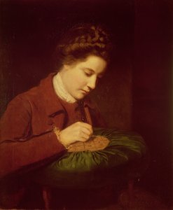 リッチモンド公爵夫人メアリー（1740-96）1764-67 作： Joshua Reynolds